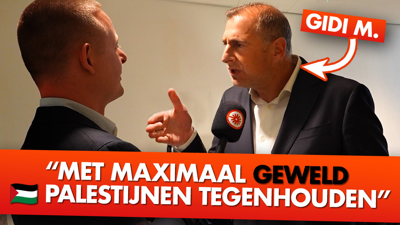 VIDEO: EXTREMIST: Gidi M. spuwt zijn geweldsfantasieën