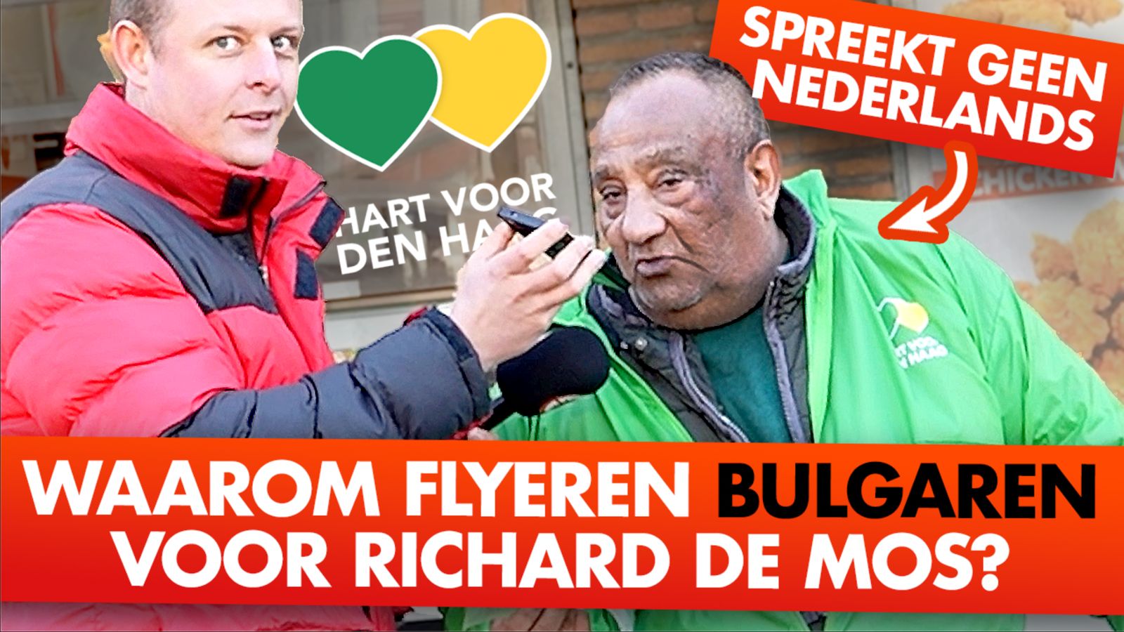 VIDEO:  Huurt Hart voor Den Haag Bulgaren in voor hun campagnewerk?