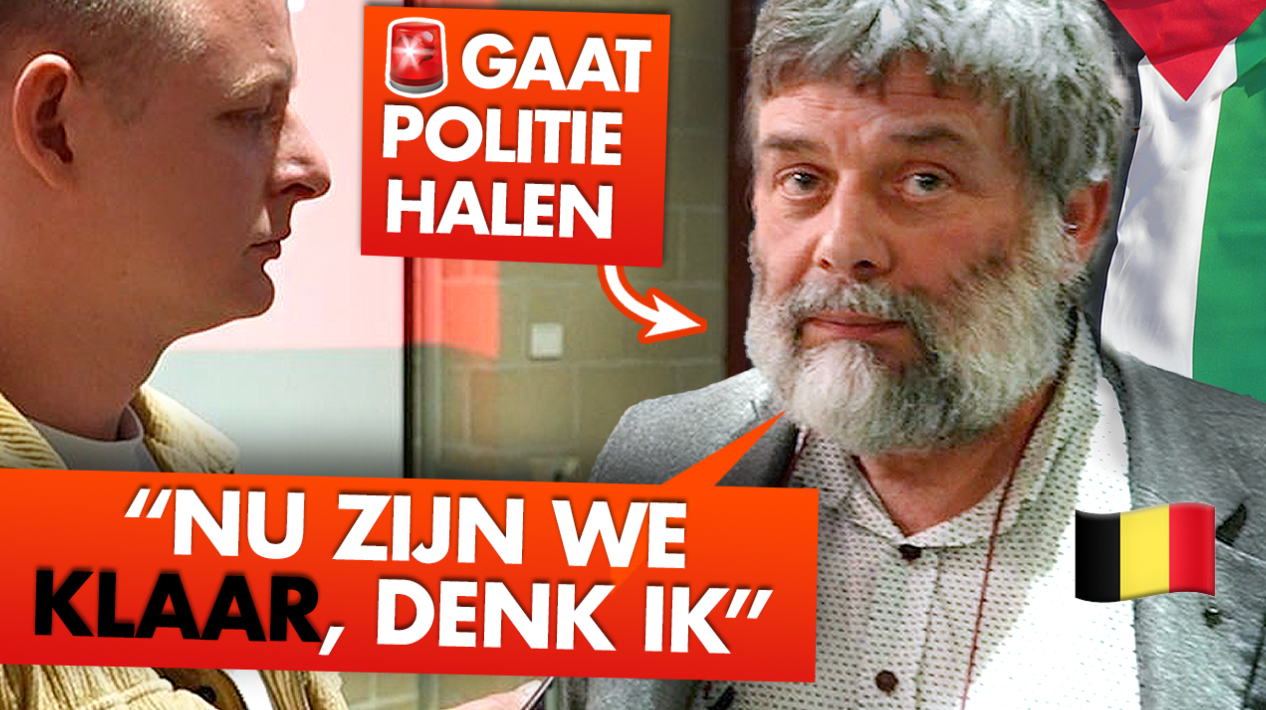 VIDEO: Politie grijpt in na moeilijke vragen aan rector Universiteit Antwerpen