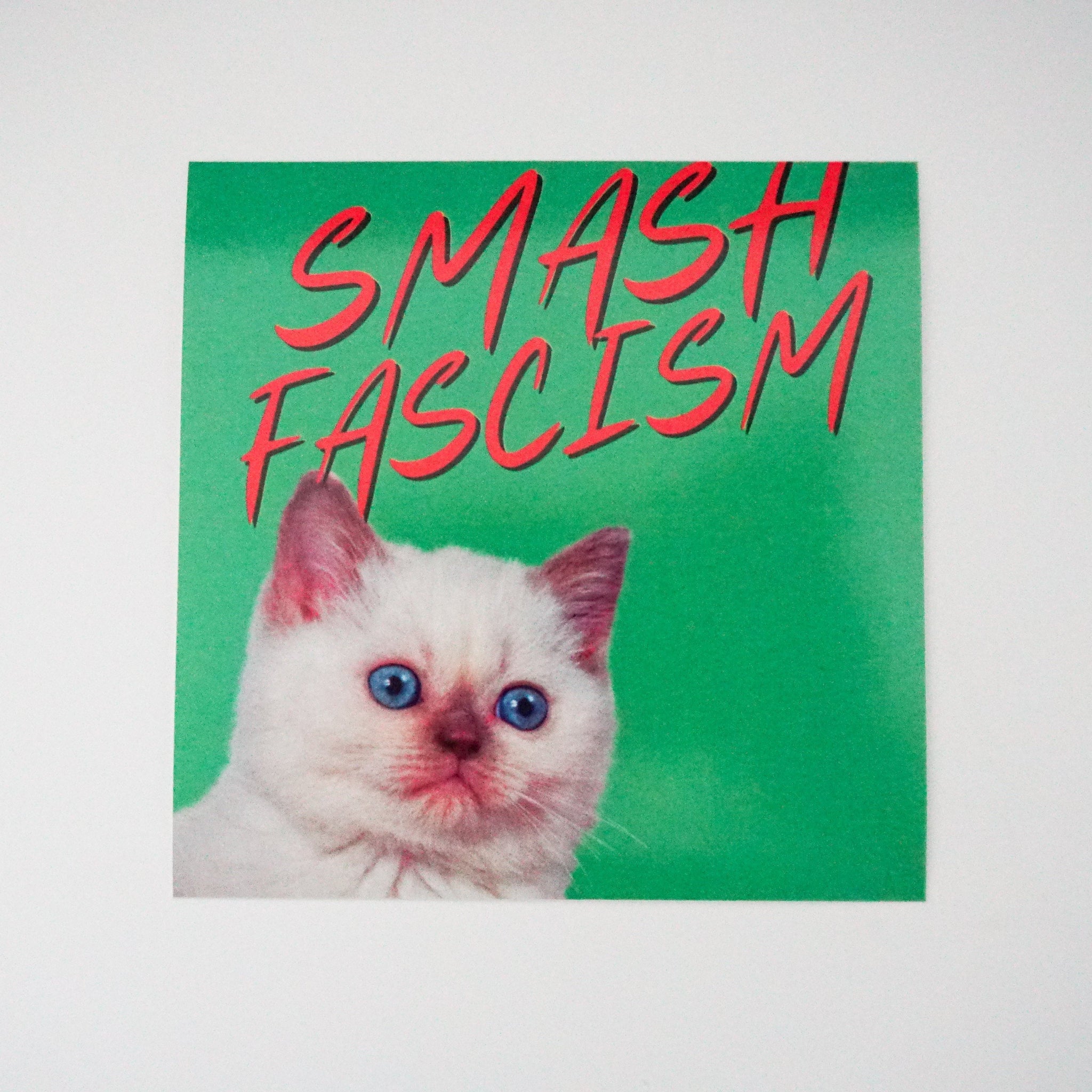 People over profit - Anticapitalist cat sticker