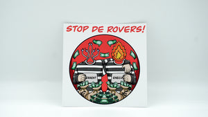 Stop de rovers - Anti energiebedrijven sticker