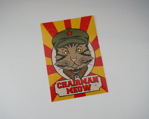 Lenin Cat Chairman Meow